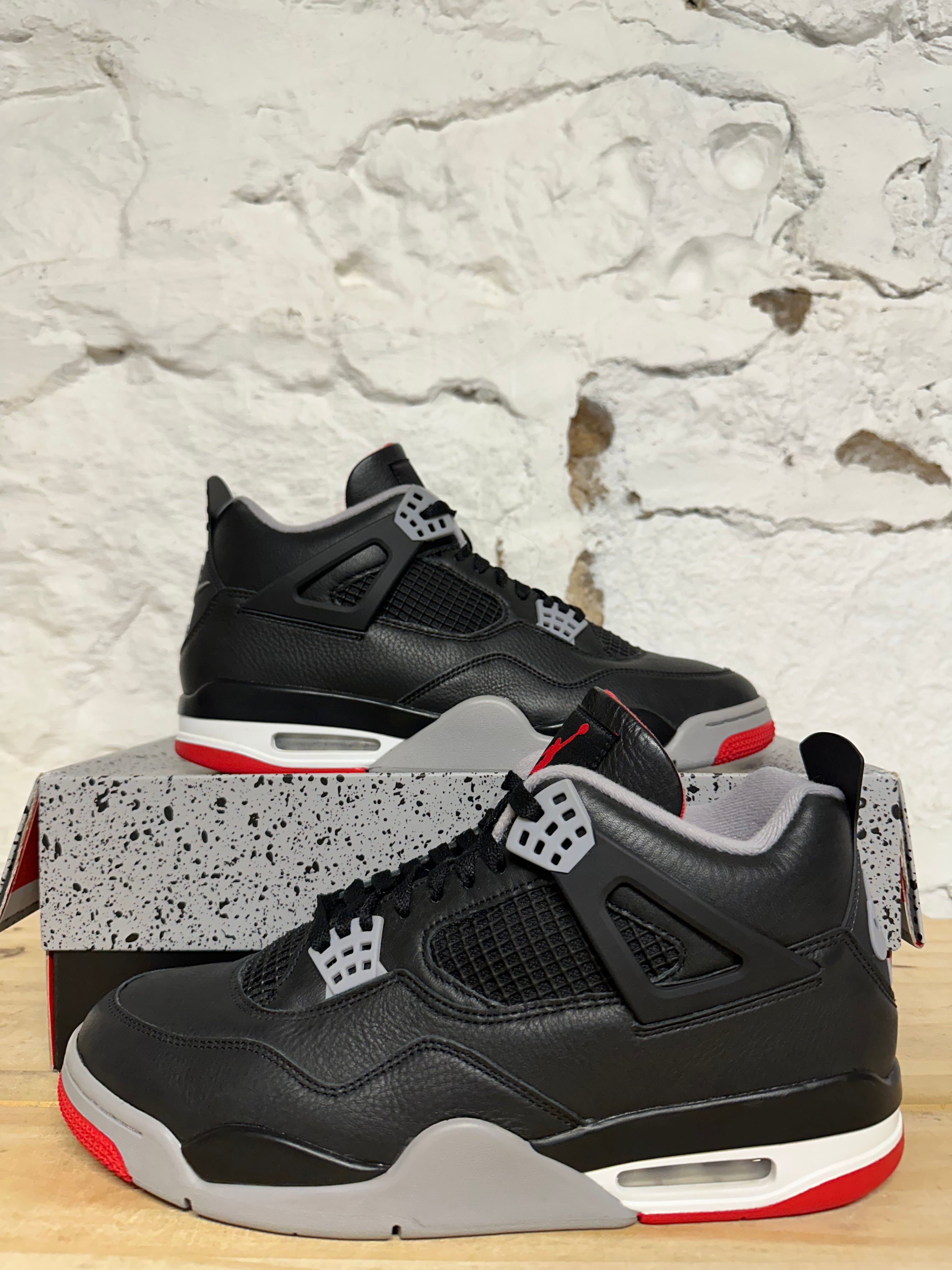Air Jordan 4 Bred Reimagined Sz 12