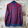 Palm Angels Navy Red Track Jacket Sz XXL