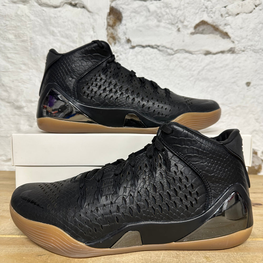 Nike Kobe 9 EXT Mid Black Mamba Sz 10 DS