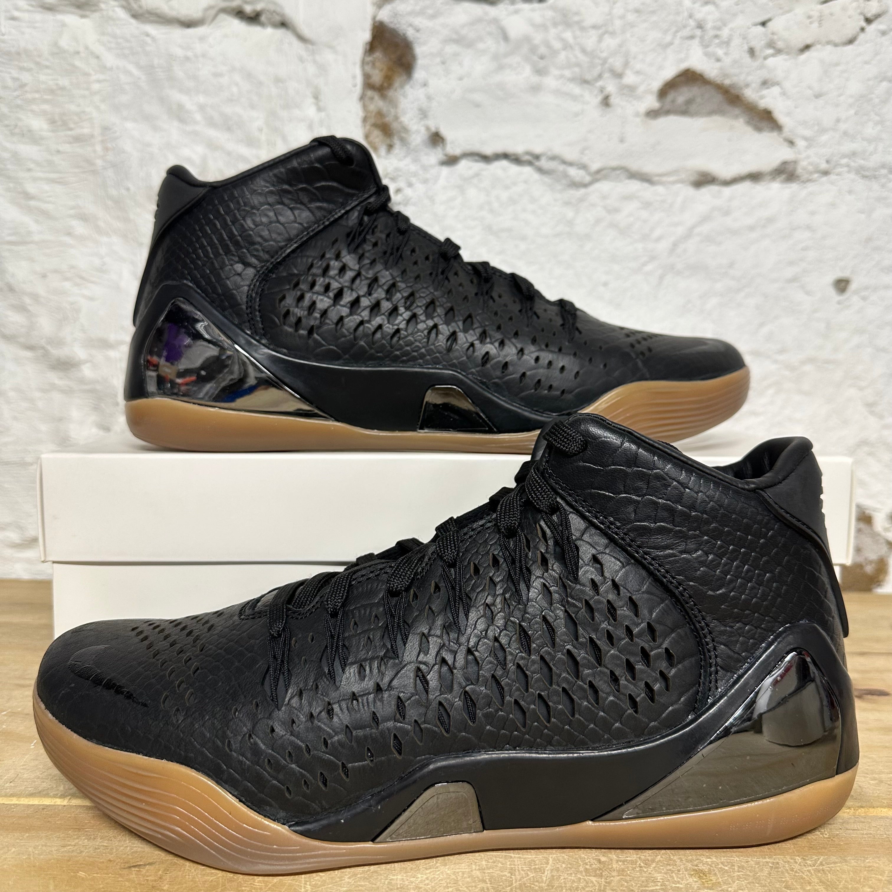 Nike Kobe 9 EXT Mid Black Mamba Sz 10 DS