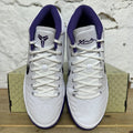 Nike Kobe AD Mid Baseline White Court Purple Sz 10.5 DS