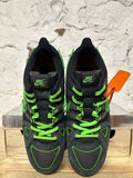 Off White Dunk Rubber Green Strike Sz 13
