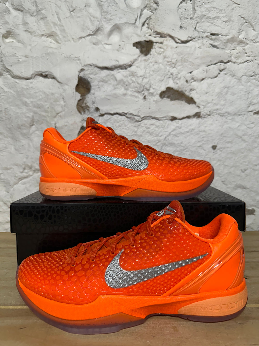Nike Kobe 6 Protro Total Orange Sz 10 DS