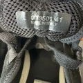 Chanel Silver CC Triple Black Trainer Sneaker Sz 8 (41)