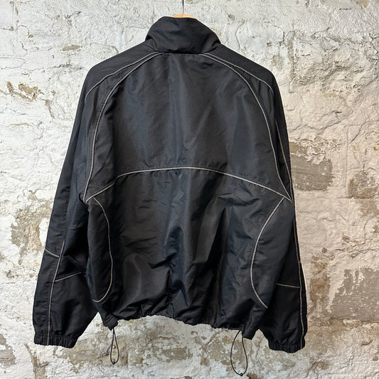 Supreme Reflective Piping Pullover Jacket Black Sz M