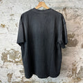 Satoshi Shawdow Logo Black T-Shirt Sz M