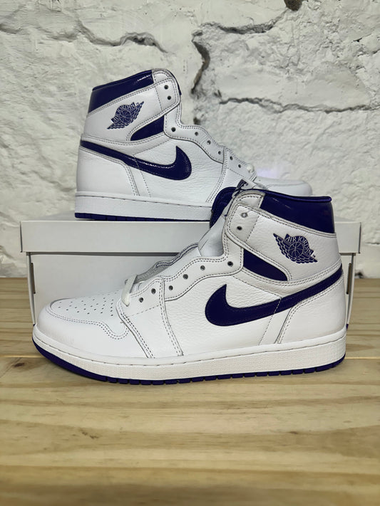 Air Jordan 1 High Court Purple Sz 9.5 (11W) DS