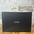 Amiri White Skeleton Burgundy White Sneaker Sz 7 (40)