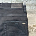 Amiri Knee Rip Paint Splatter Black Denim Jeans Sz 29