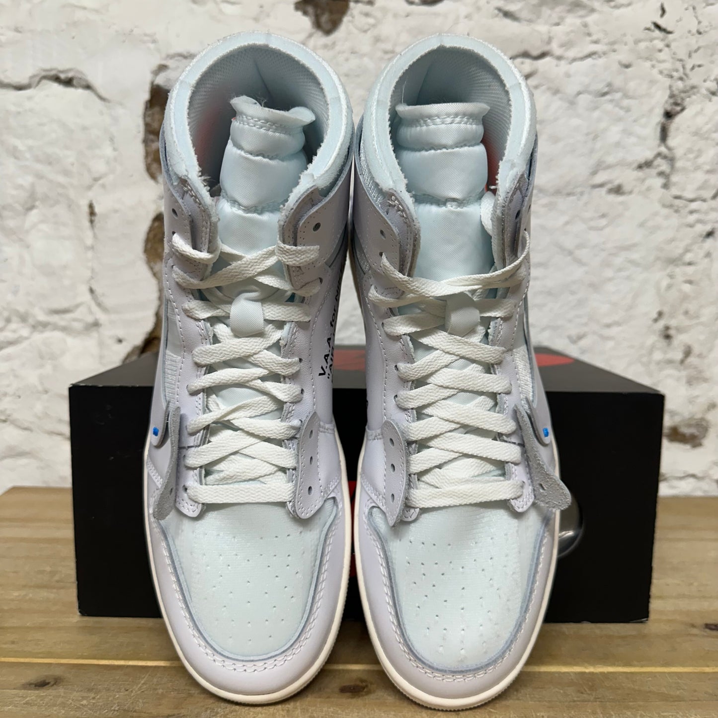 Air Jordan 1 High Virgil Abloh Archive Alaska Sz 10