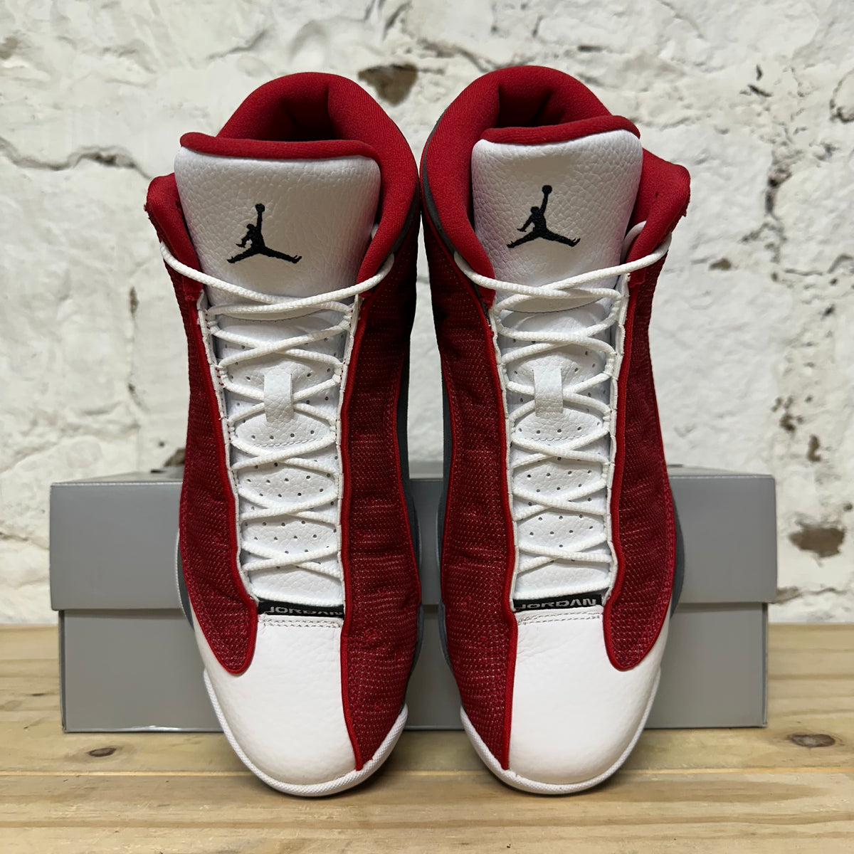 Air Jordan 13 Gym Red Flint Grey Sz 10