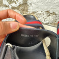 Gucci Navy Red Capri Sandals Sz 10