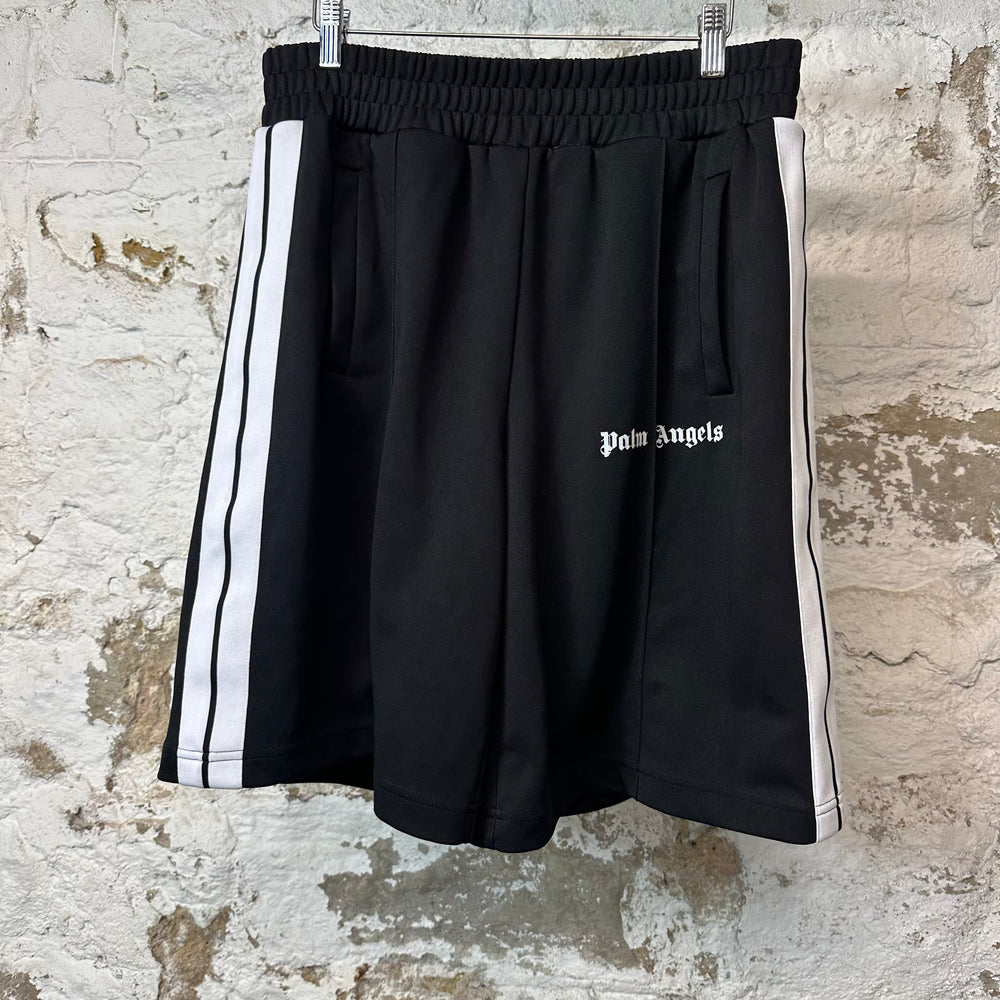 Palm Angles Black Track Shorts Sz L
