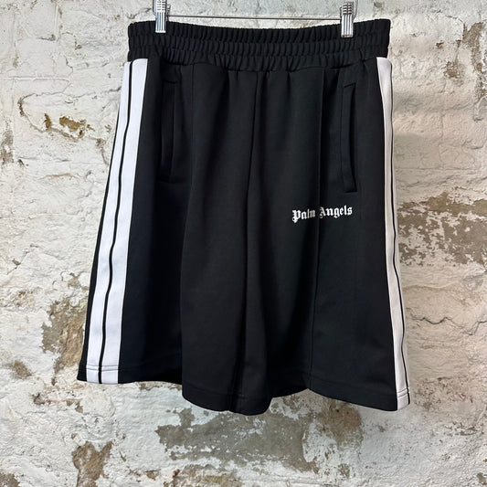 Palm Angles Black Track Shorts Sz L