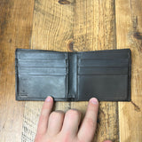 Gucci Brown Canvas Monogram Bifold Wallet