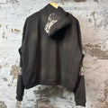 Birth Of Royal Child Flashlight Zip Up Hoodie Black Sz S