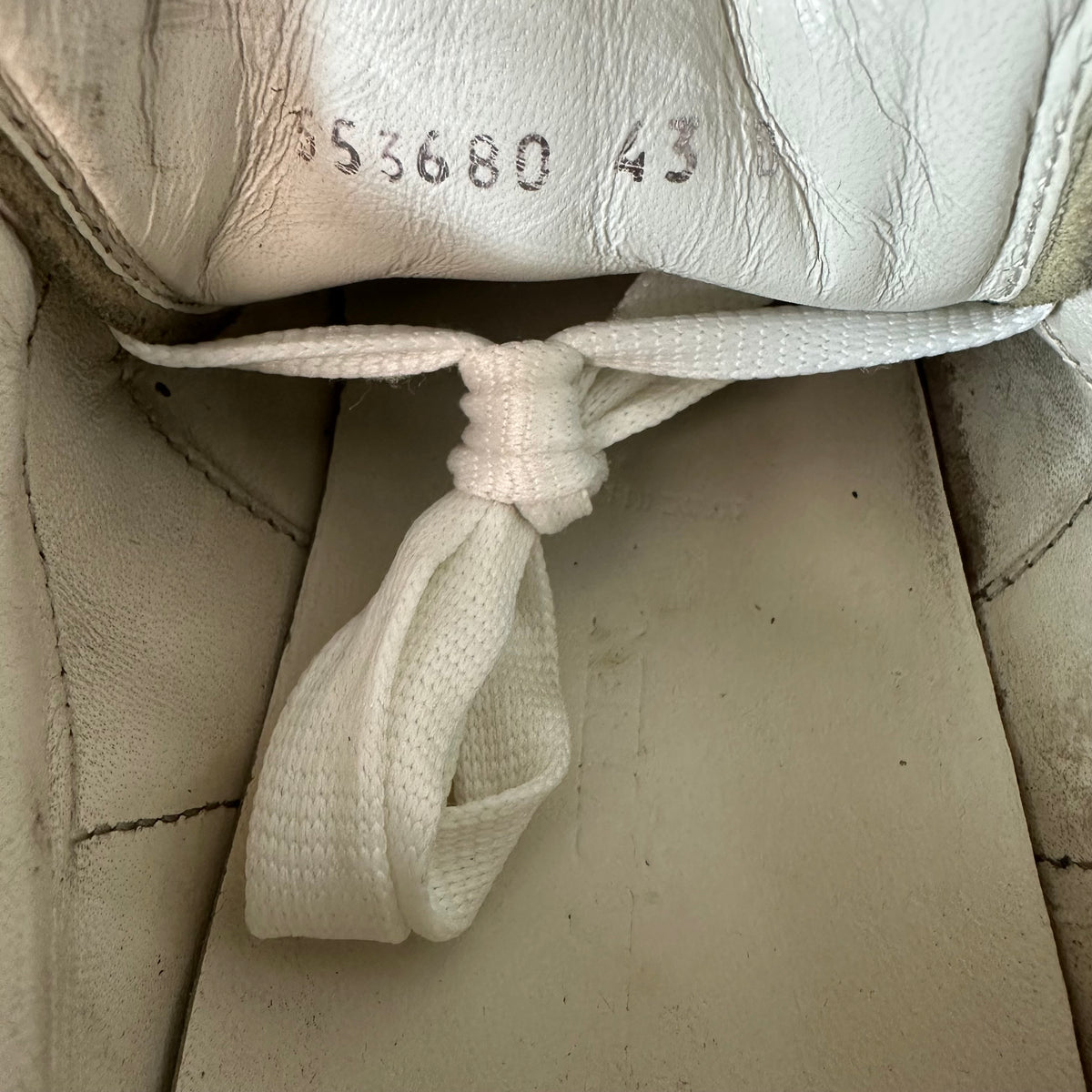 Alexander Mcqueen Snakeskin Tab White Sneaker Sz 10 (43)