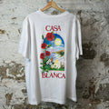 Casablanca Red Floral Window White T-Shirt Sz XXXL