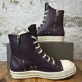 Rick Owens High Amethyst Milk Sneaker Sz 12.5 (45.5)