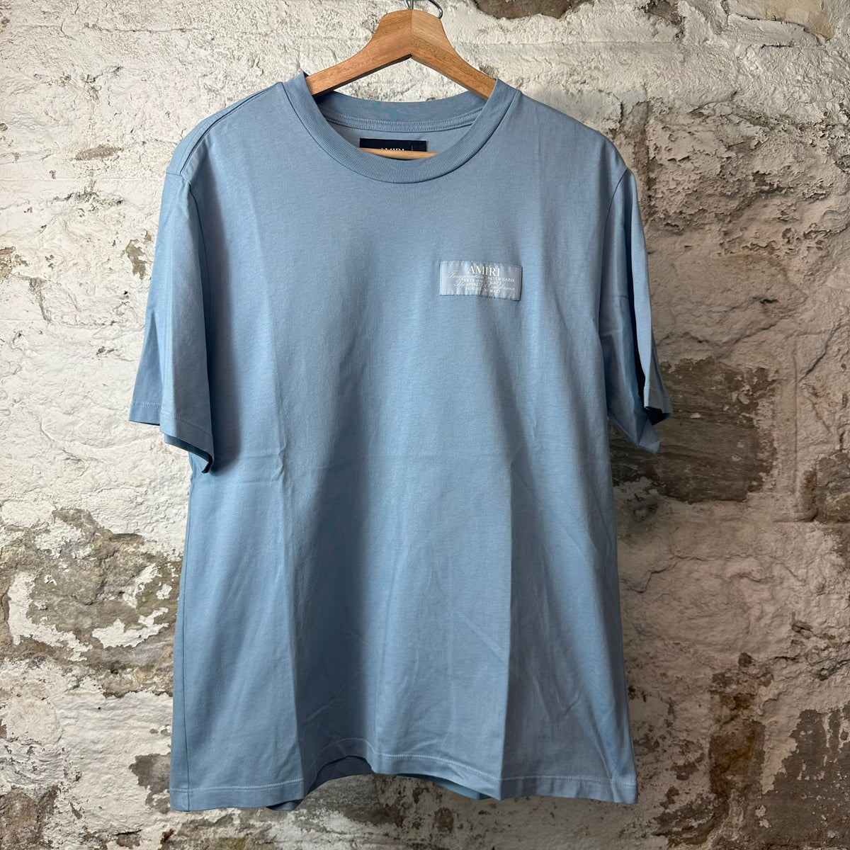 Amiri Imagination Box Light Blue T-Shirt Sz M