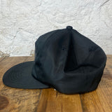 Rhude Black Spellout Hat DS