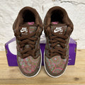 Nike SB Dunk Low Paisley Brown Sz 4