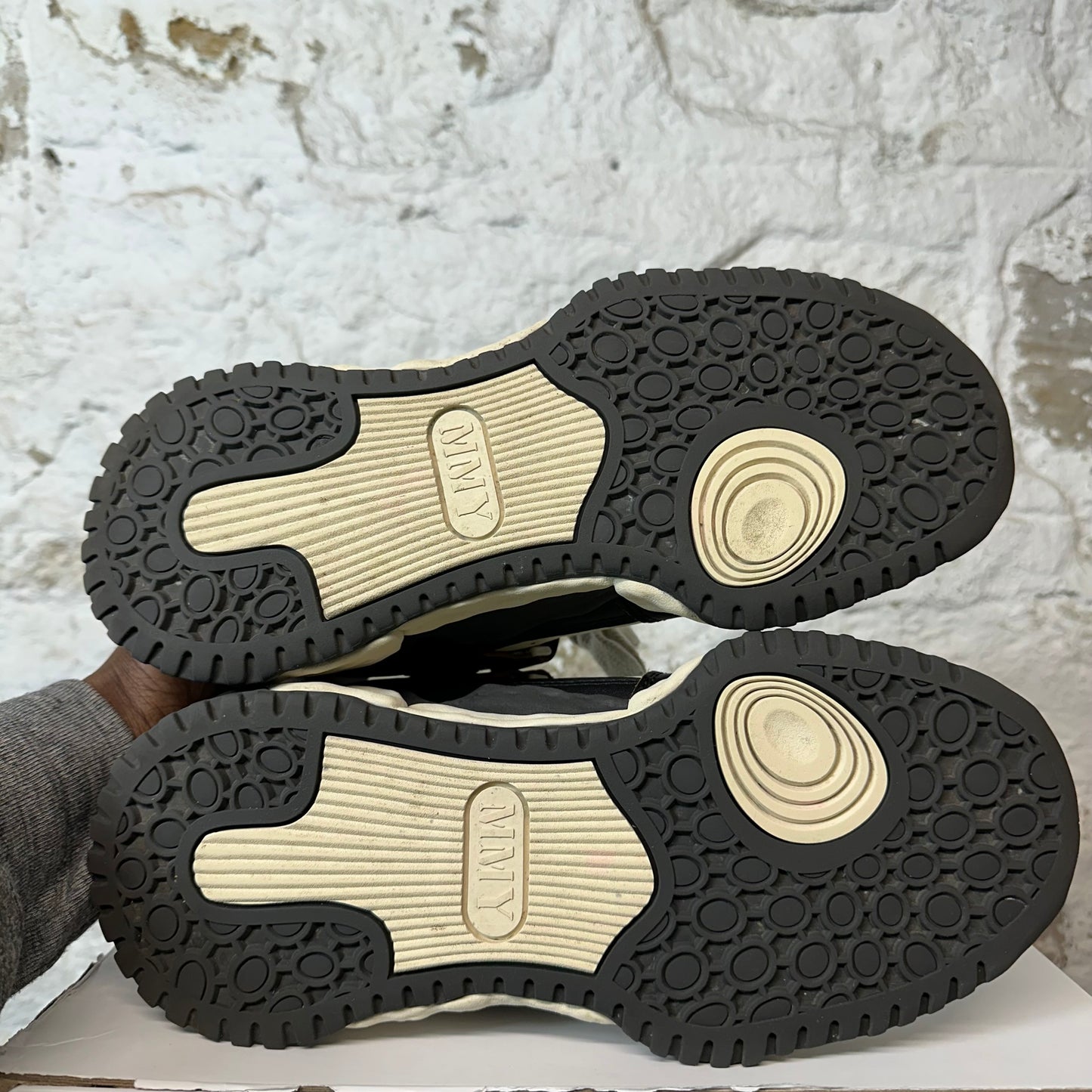 Maison Mihara Black Cream Keith Sneaker Sz 8 (41)