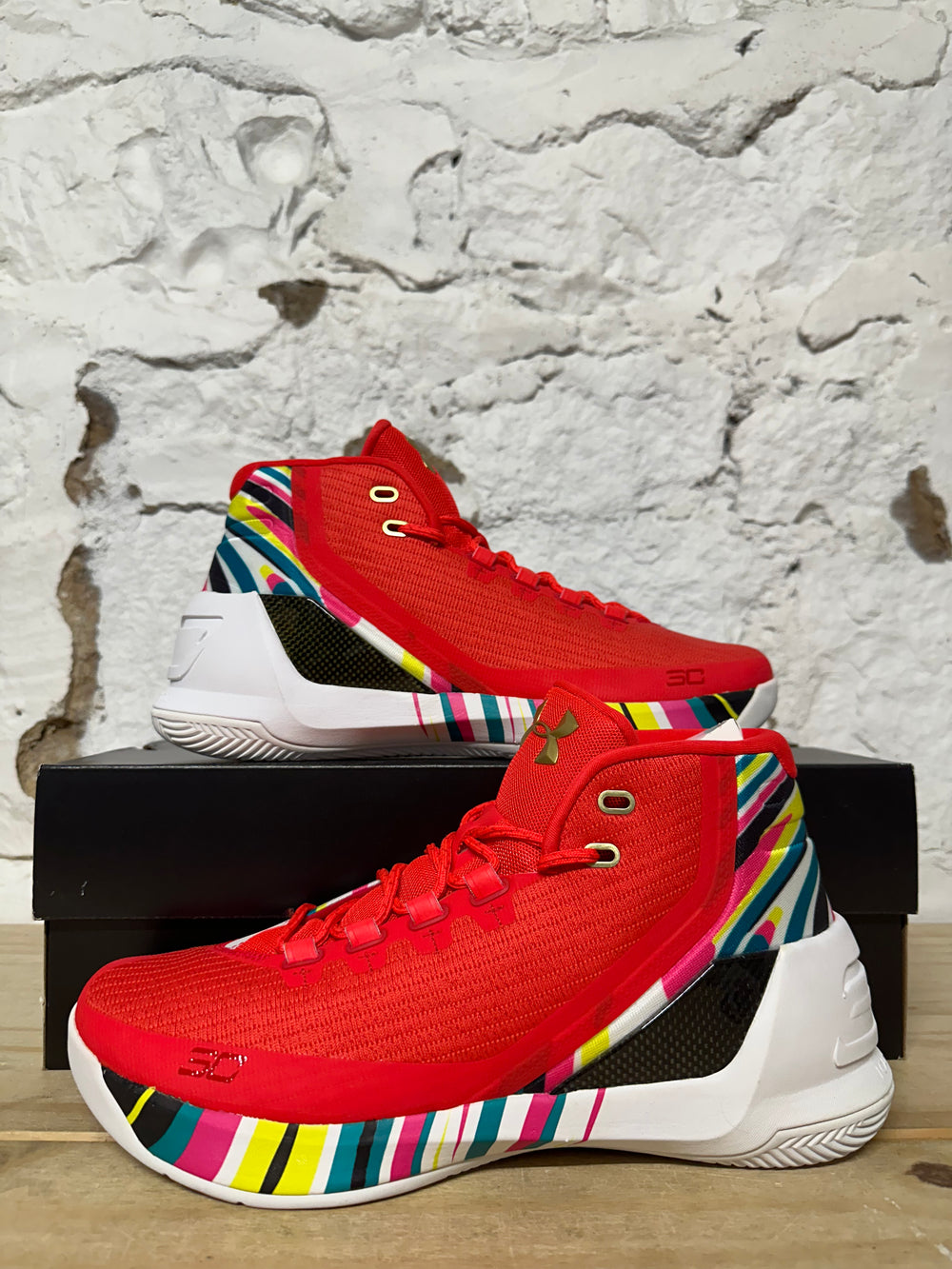 Under Armour Curry 3 Chinese New Year Sz 10 DS