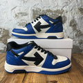 Off-White Out Of Office Black White Blue Sneaker Sz 8 (41)