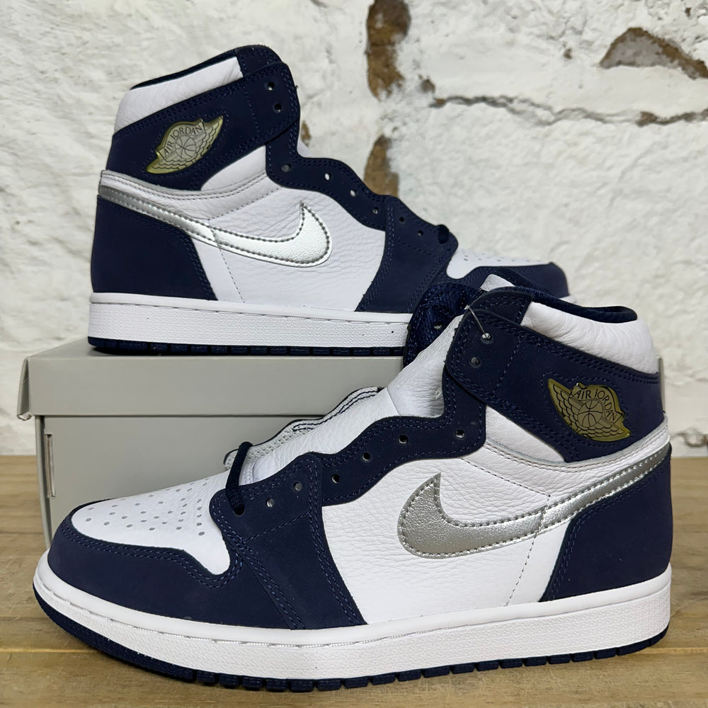 Air Jordan 1 High CO.JP Midnight Navy Sz 9 DS