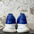 Versace Chain Reaction Blue White Sneaker Sz 12 (45)