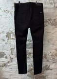 Amiri Distressed Black Denim Jeans Sz 36