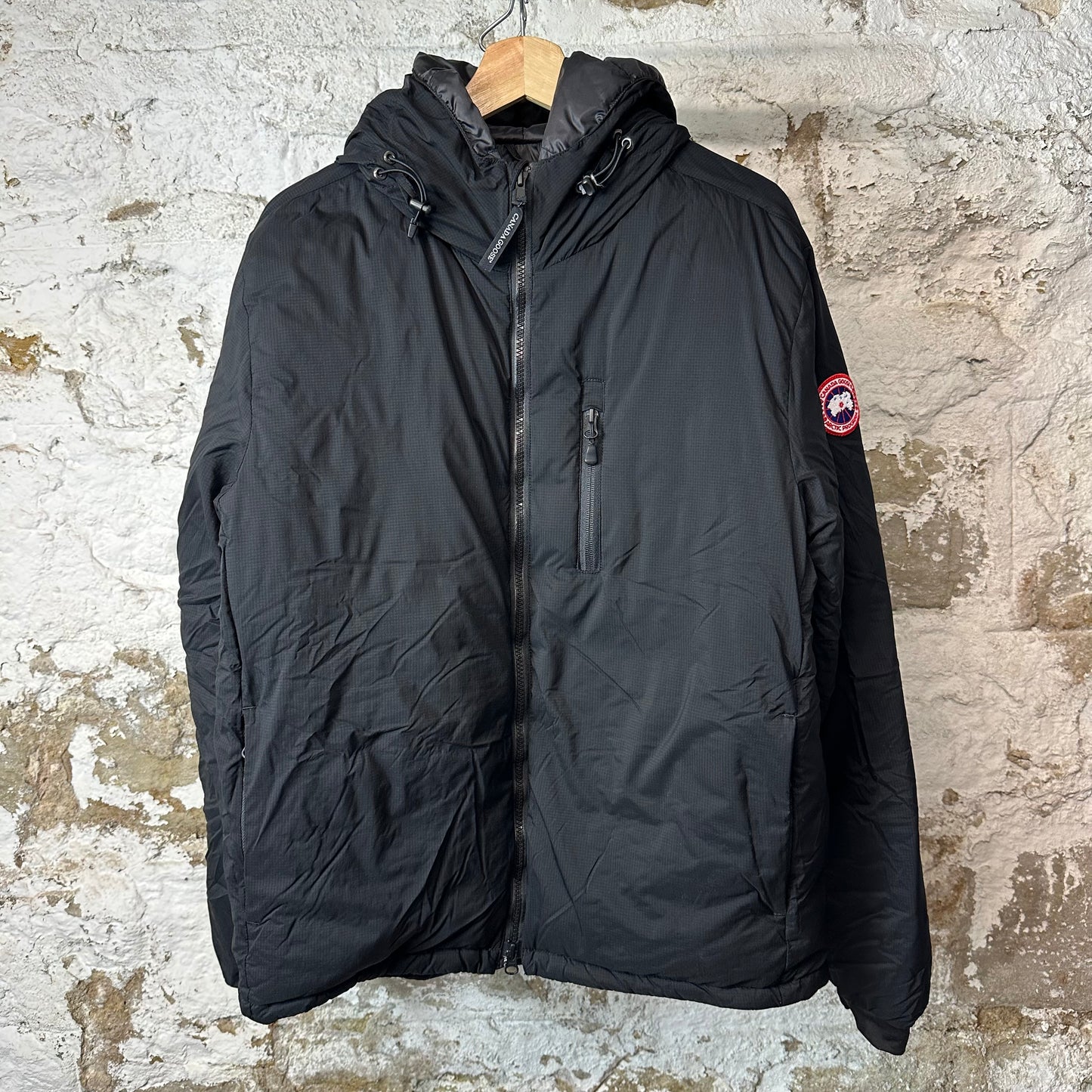 Canada Goose Lodge Black Padded Jacket Sz L