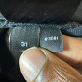 Amiri MA Drip Black Denim Jeans Sz 31