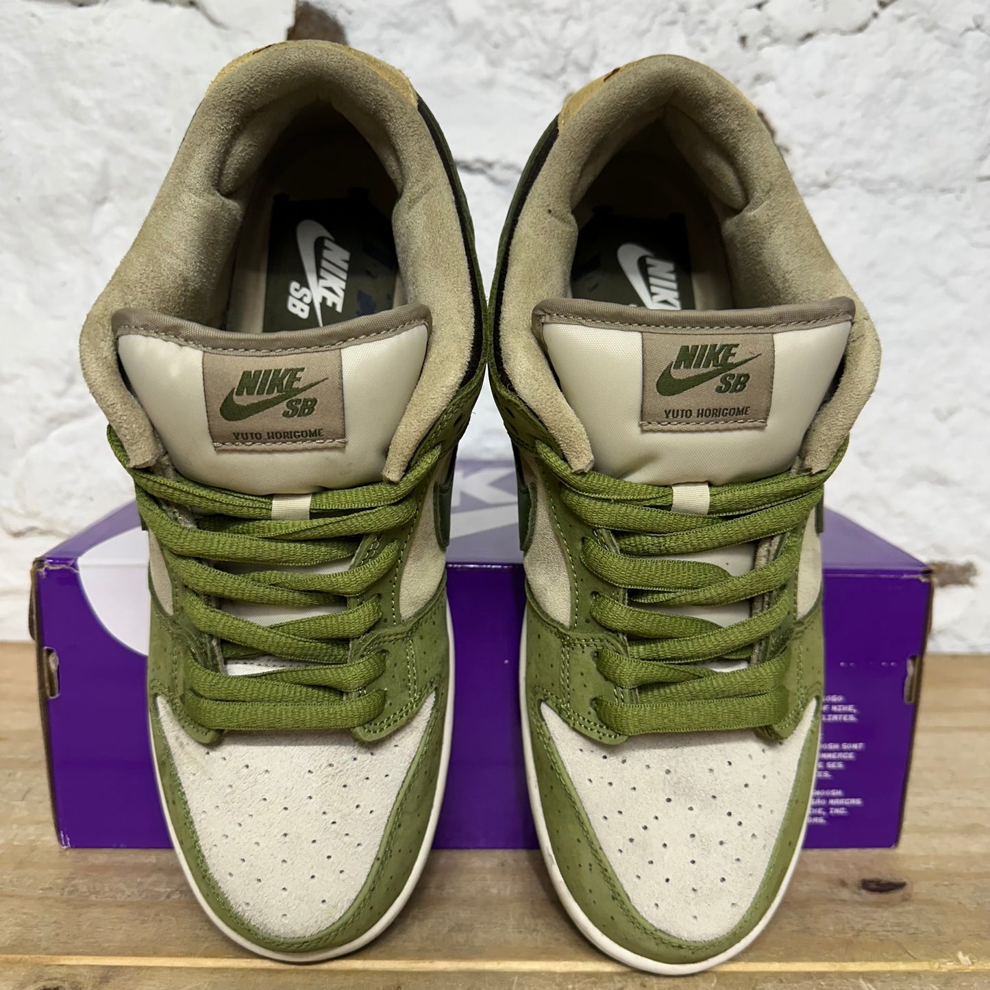 Nike SB Dunk Yuto Horigome Matcha Sz 9.5