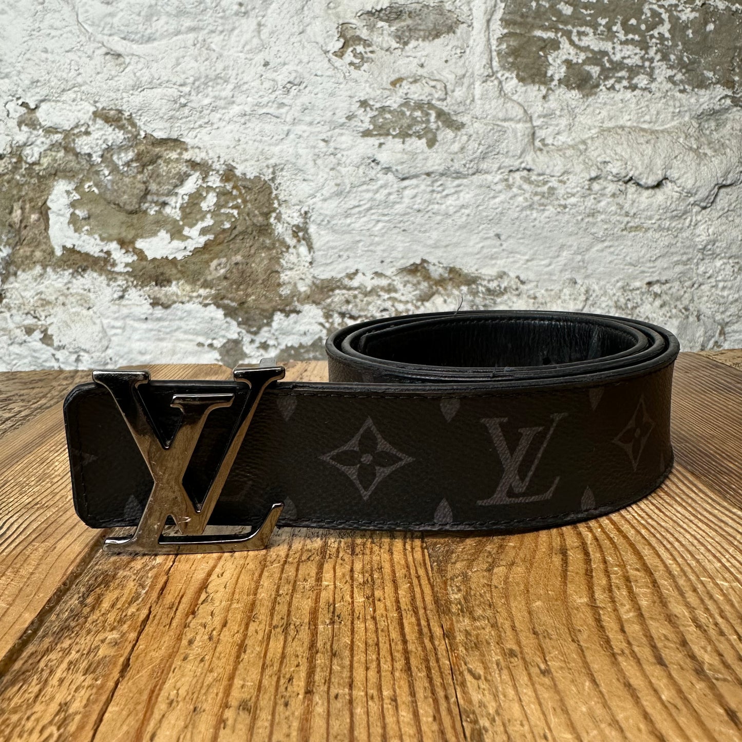 Louis Vuitton Graphite Monogram Belt Sz (90/36)