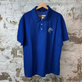 Louis Vuitton Pin Logo Blue Polo Shirt Sz XL