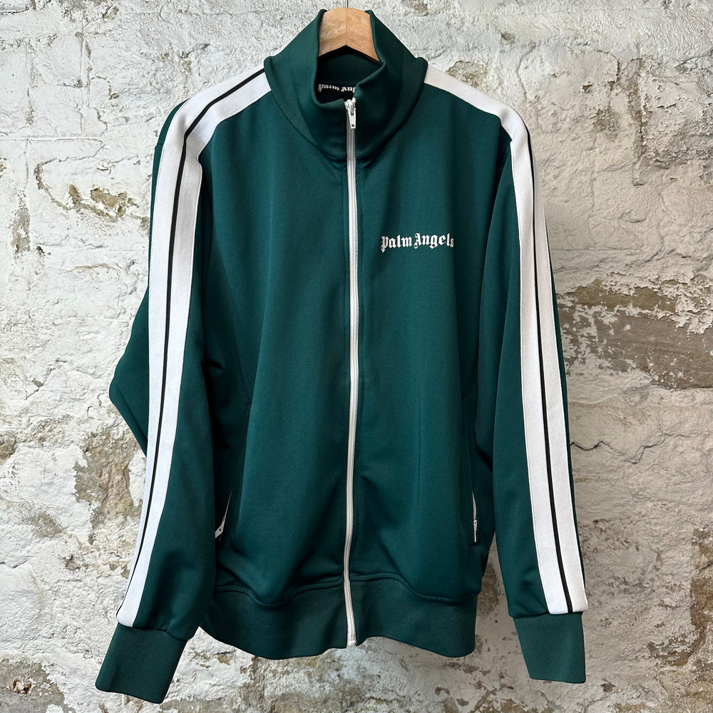 Palm Angels Forest Green Track Jacket Sz XL