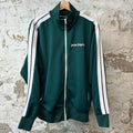 Palm Angels Forest Green Track Jacket Sz XL