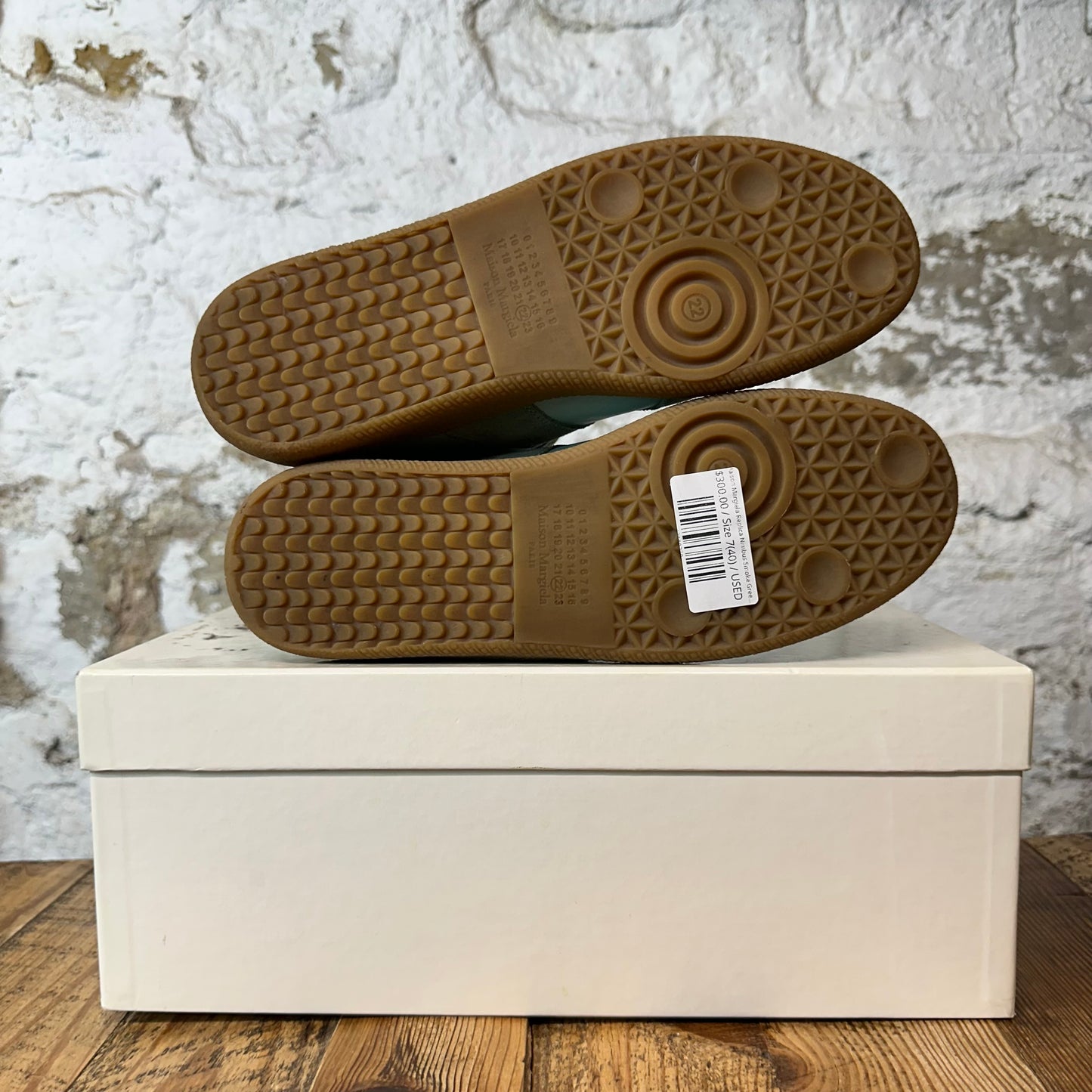 Maison Margiela Replica Nimbus Smoke Green Sneaker Sz 7 (40)