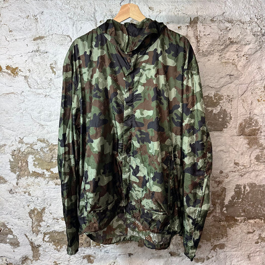 Louis Vuitton Green Camo Windbreaker Jacket Sz XXL (58)
