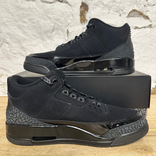 Air Jordan 3 Black Cat Sz 11
