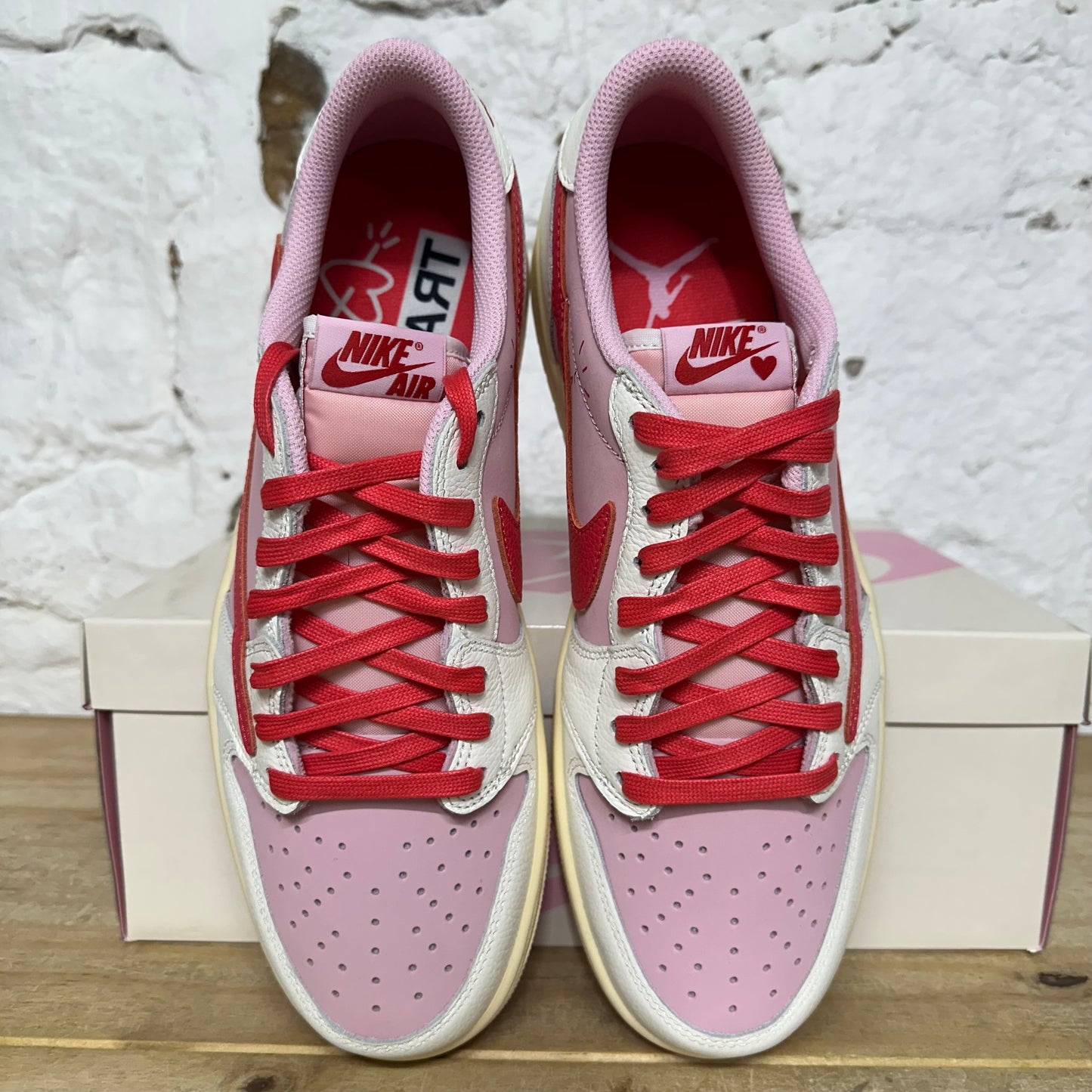 Air Jordan 1 Low Travis Scott Tropical Punch Sz 10 DS