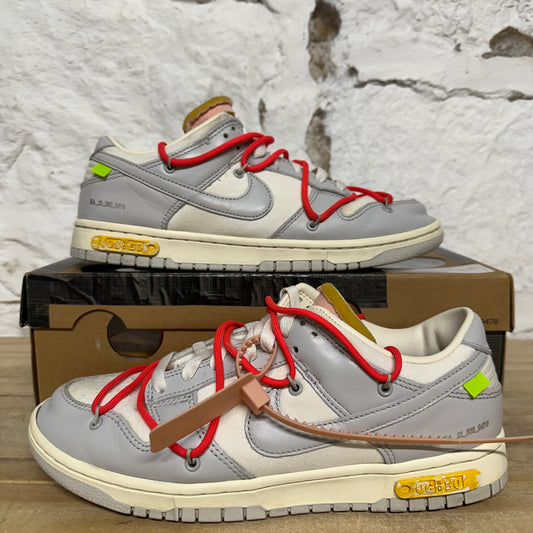 Nike Dunk Low Off-White Lot 06 Sz 9.5