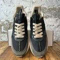 Alexander McQueen Navy Grey White Oversized Runner Sneaker Sz 9 (42)