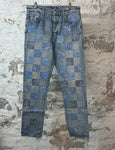 Amiri Jeans Patchwork Bandana Sz 31