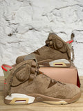 Air Jordan 6 Travis Scott British Khaki Sz 13