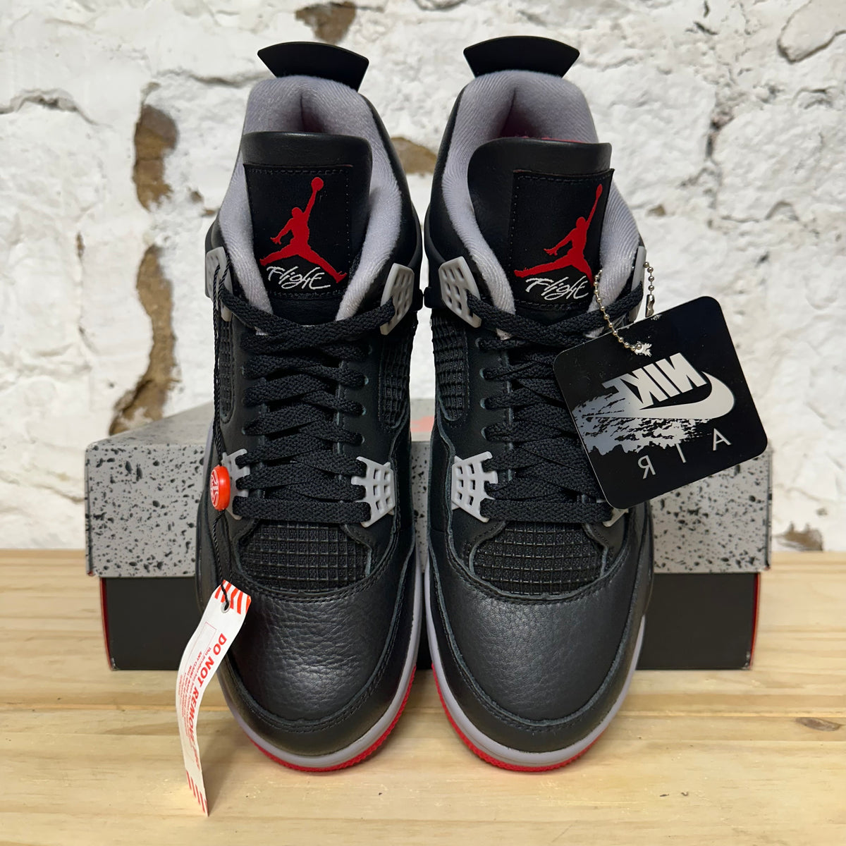 Air Jordan 4 Bred Reimagined Sz 10 DS