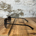 Louis Vuitton Studded Party Black Aviator Sunglasses