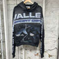 Vale Guard Dog Black Hoodie Sz XL